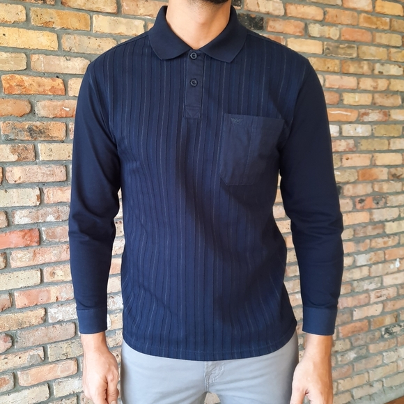 Giorgio Armani Other - Giorgio Armani Rugby Polo Shirt Navy Blue